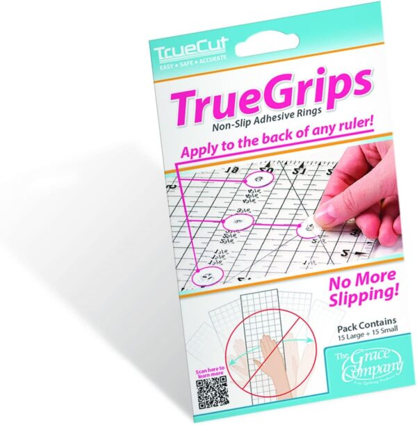TrueCut TrueGrips Non-Slip Ruler Grips
