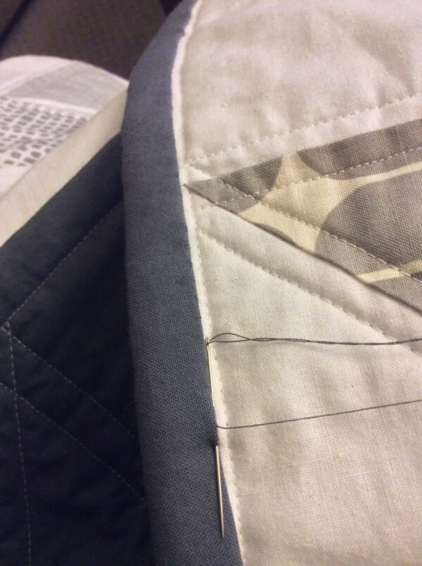 Custom Half-Square Triangle Quilt - Image 3