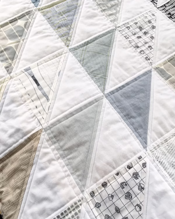 Custom Half-Square Triangle Quilt - Image 2